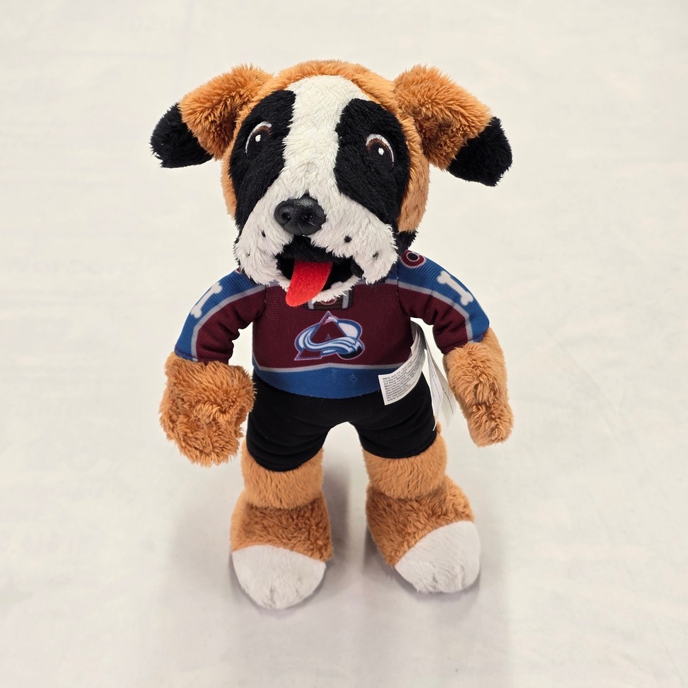 Bleacher Creatures Colorado Avalanche Mascot Bernie Plush Dog Stuffed Animal NHL